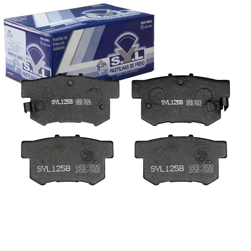 Pastilha De Freio Dianteira Accord 1990 A 1998 / Civic 2001 A 2022 / Legend 1992 A 1995 / Prelude 1992 A 1995