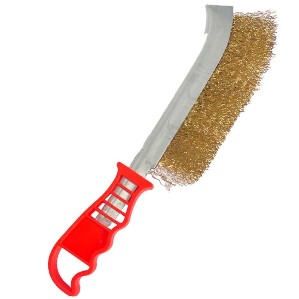 Escova de aço manual versátil - Compel em Oferta na Shopee