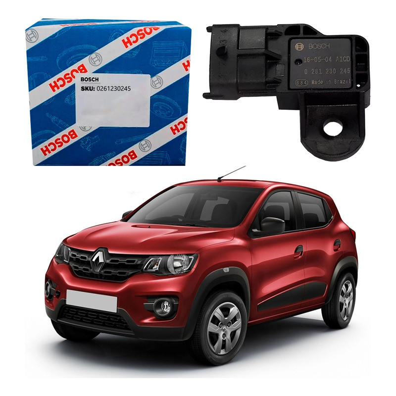 Sensor Map Bosch Kwid 1.0 12v 2017 A 2021 em Oferta na Shopee