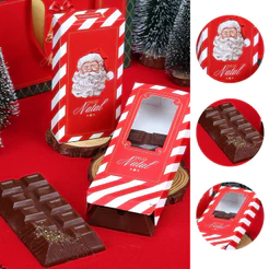 10 CAIXA PARA BARRA 300G NATAL COM VISOR VINTAGE 5151 ( JANGO NATAL 2025 )