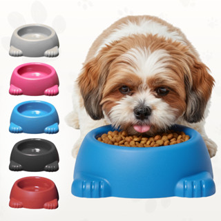 Comedouro Bebedouro De Patinhas Pata Pet Para Cães E Gatos Pequeno Médio E Grande em Oferta na Shopee