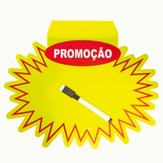 Splash Promoção Reutilizável Escreve e Apaga 20x30cm 10un em Oferta na Shopee