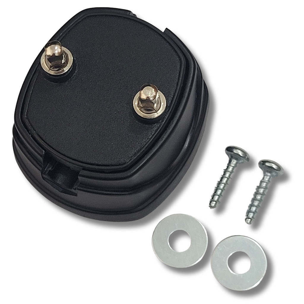 Caneca Para Surdo ou Tom ABS Metal Preto Bateria Modelo RMV