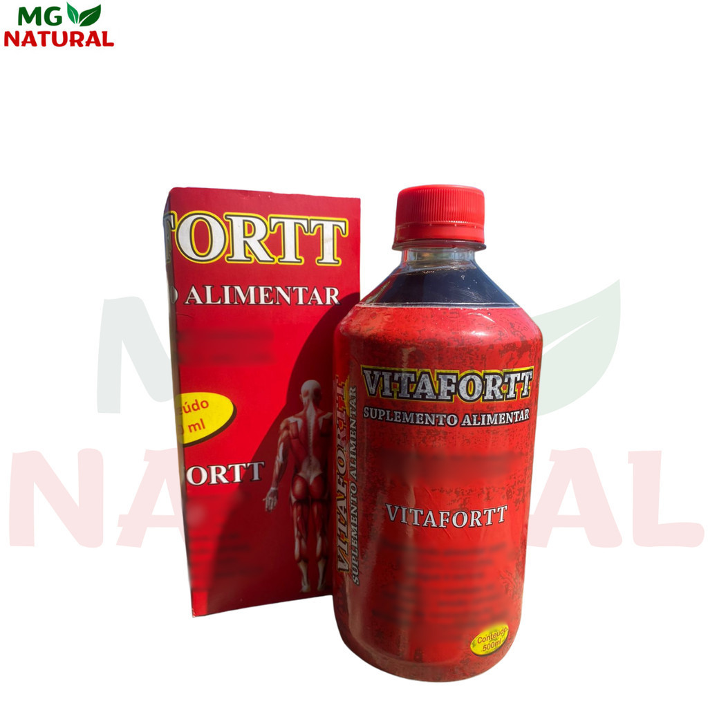 Kit 6 Un - VitaFortt Líquido 500ml em Oferta na Shopee