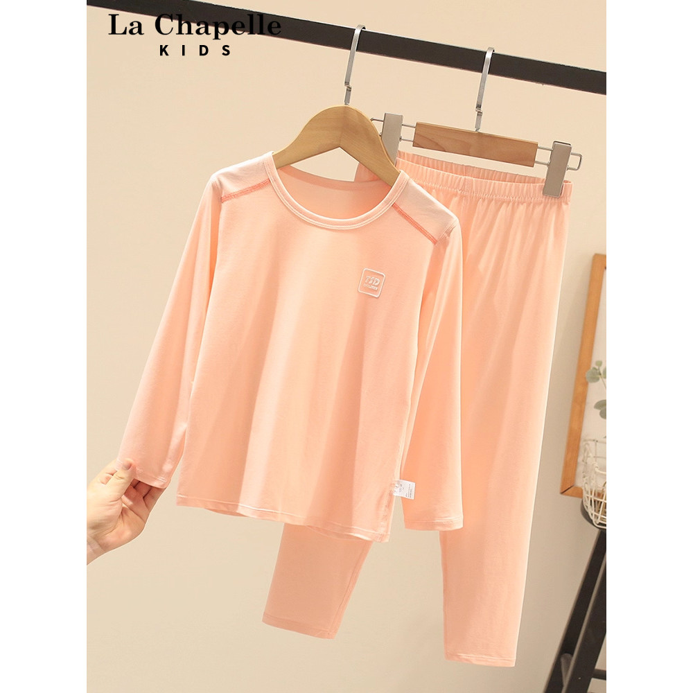 Imagem Lasherbell roupas infantis meninas roupas de outono pijamas conjunto Modal Loungewear de duas peças confortável roupas d