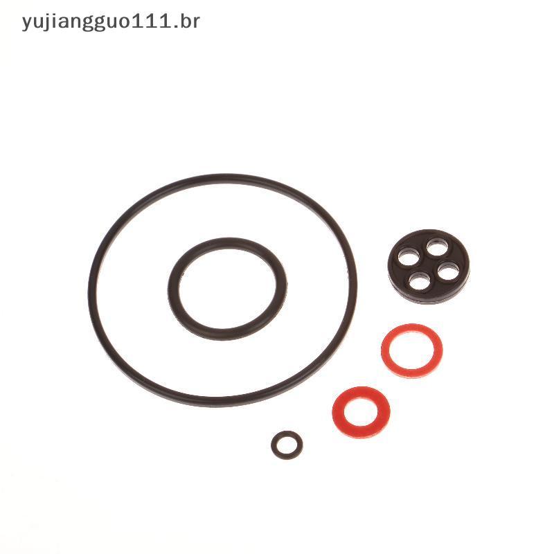# Novo 1 Conjunto Kit De Vedação Do Carburador Cortador De Grama Para Honda GX120 GX160 GX200 Jardim O Anel De Reparo .
