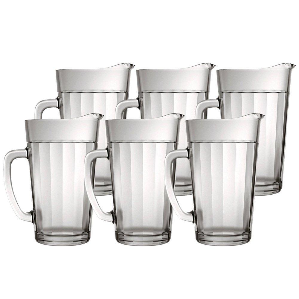 Conjunto de Jarras Americano 1.2 Litros 6 Peças