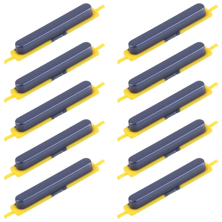 Venda Quente Para Samsung Galaxy A25 SM-A256B 10pcs Botão Liga/Desliga E De Controle De Volume (Preto)