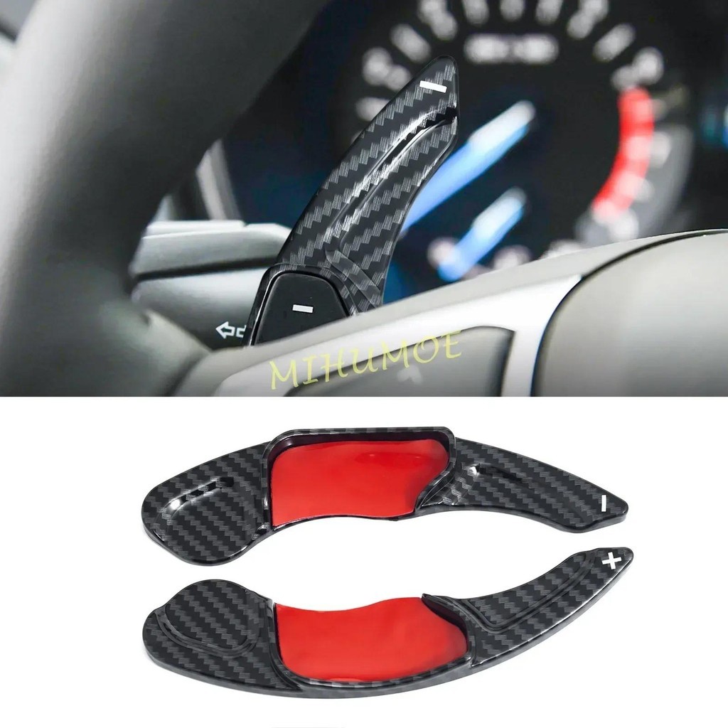 Para Ford Fusion Mondeo Edge Lincoln MKC MKX MKZ MKS Acessórios Do Carro Volante Paddle Shift Estender Shifter Adesivo