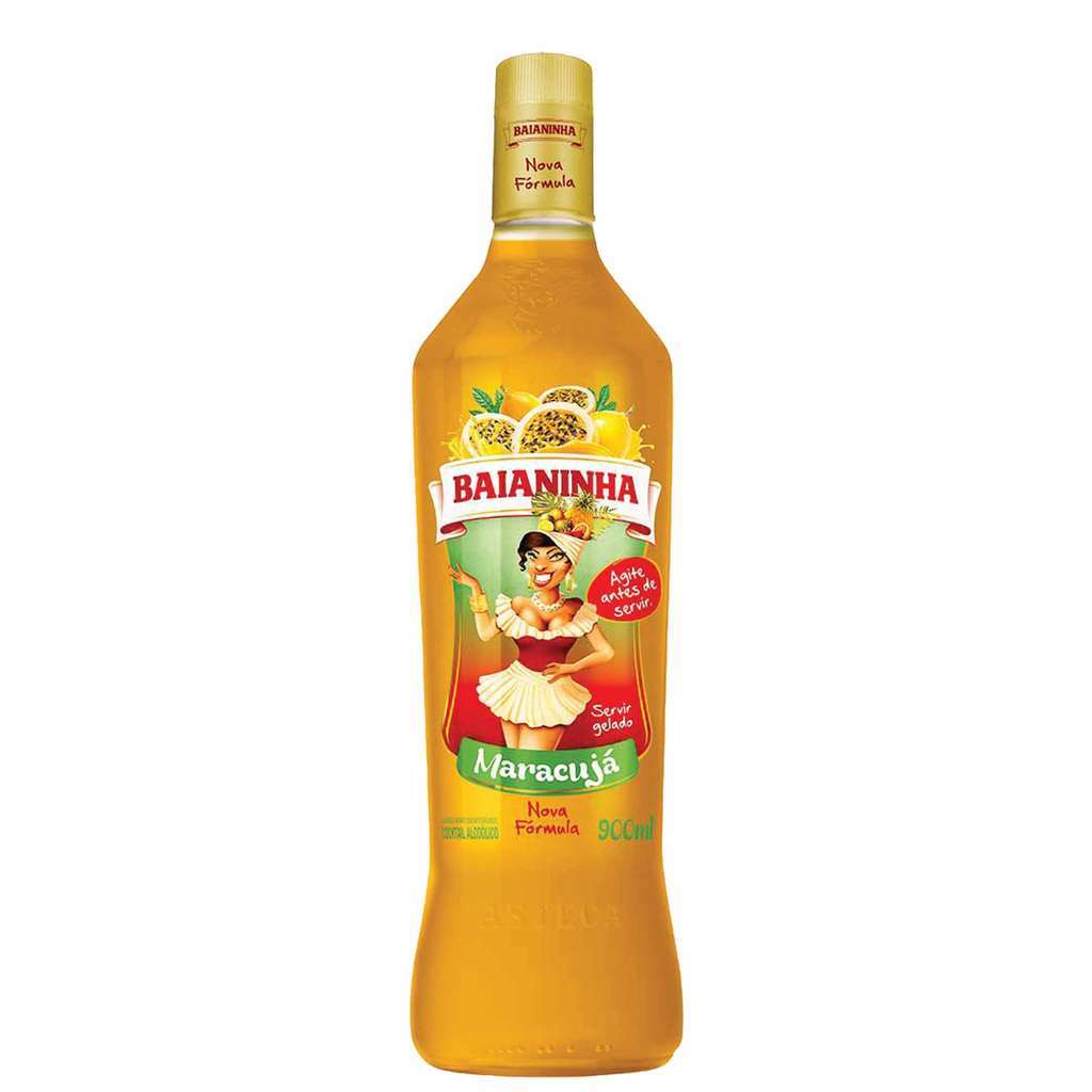 Batida Baianinha Maracujá 900ml