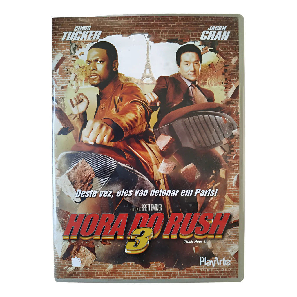 DVD Filme A Hora Do Rush 3 2007 Jackie Chan Chris Tucker