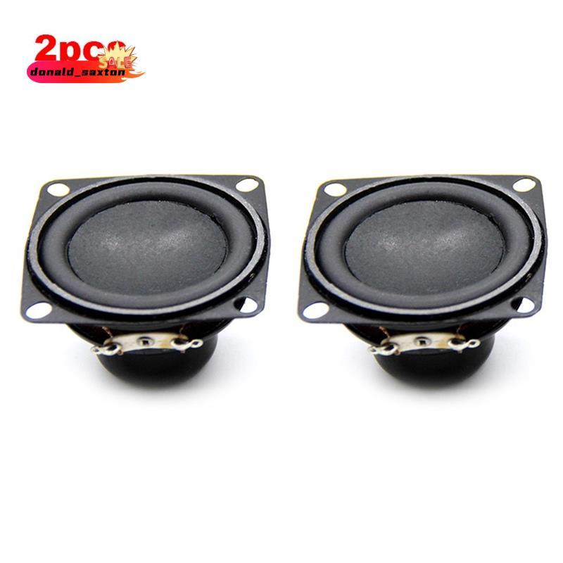 [Rápido D] 2 Pcs Alto-Falante De Áudio 4Ω 10W 53mm Multimídia De 2 Polegadas Som DIY Para Home Theater