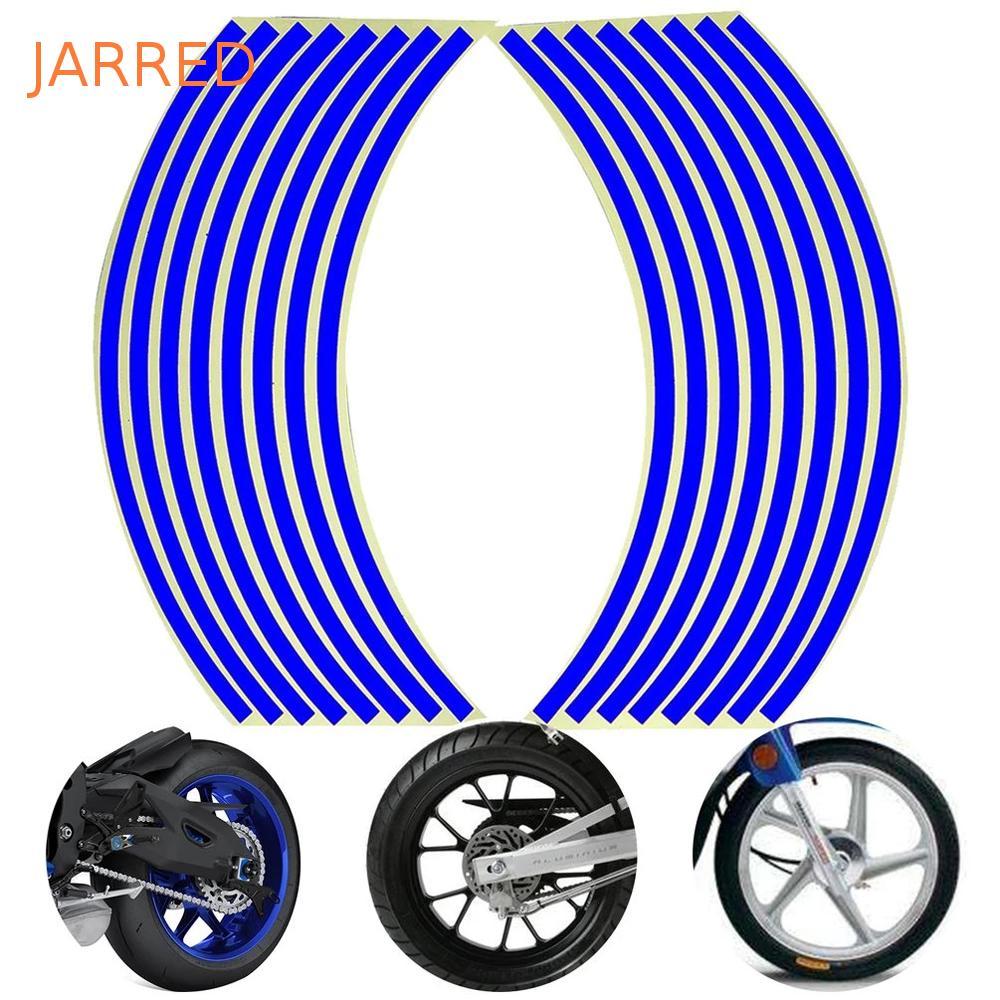 JARRED Adesivo Refletivo 17 " 18 " Adesivos Para Rodas De Carro Acessórios Motocicleta Fita Listrada De Aro