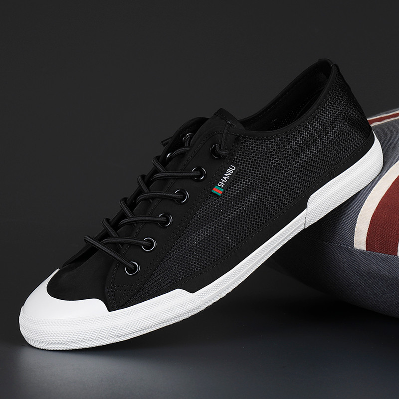 Sapatos de rede sapatos masculinos verão sapatos brancos 2026 novos sapatos casuais versão coreana sapatos da moda sapat
