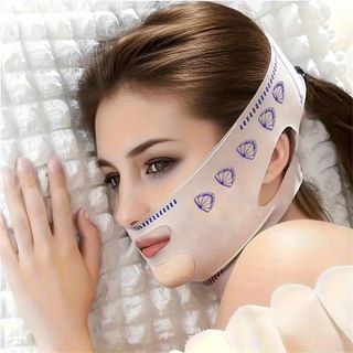 Faixa Modeladora Facial Lifting para Contorno do Rosto Queixo e Mandíbula Uso Diário superloja