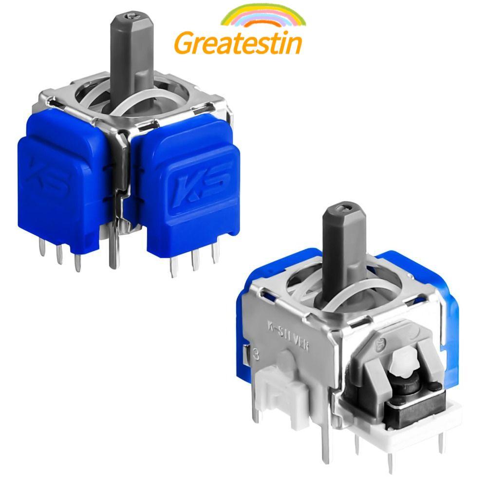 GREATESTIN 2PACK TMR Hall Effect Joystick Replacement Anti-Drift Alta Precisão para PS5 DualSense Edge