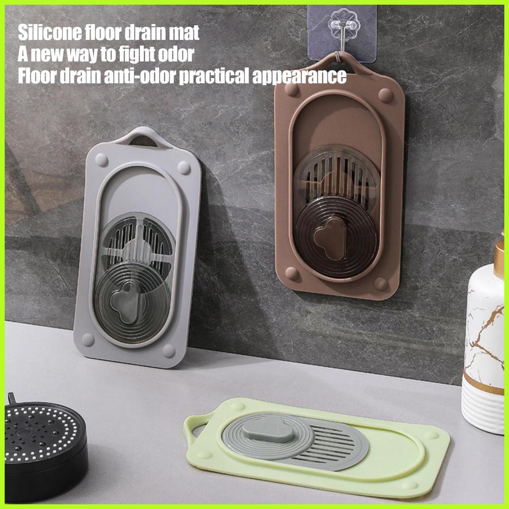 Dreno De Piso De Silicone Rolha De Cabelo De Sucção De Banheiro 20.3x10.7cm/7.99x4.21 Polegada Cozinha Vedação Esgoto un