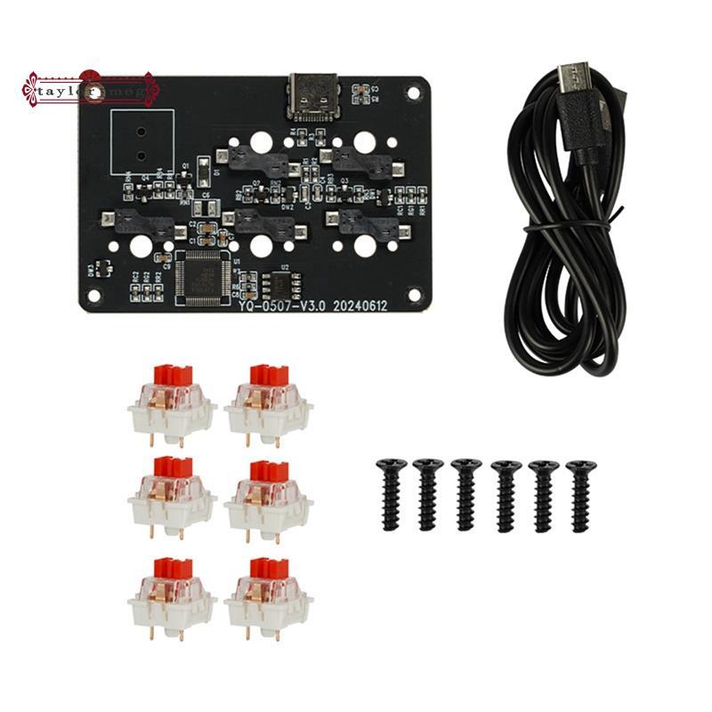 [Venda Quente T] Kit De Mini Teclados De Impressão 3D DIY Botão De Teclado Mecânico Personalizado , Modelo Não Incluído