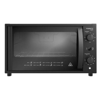 FORNO ELÉTRICO DE BANCADA 50L 1750W TOP50 BLACK FOGATTI 127V
