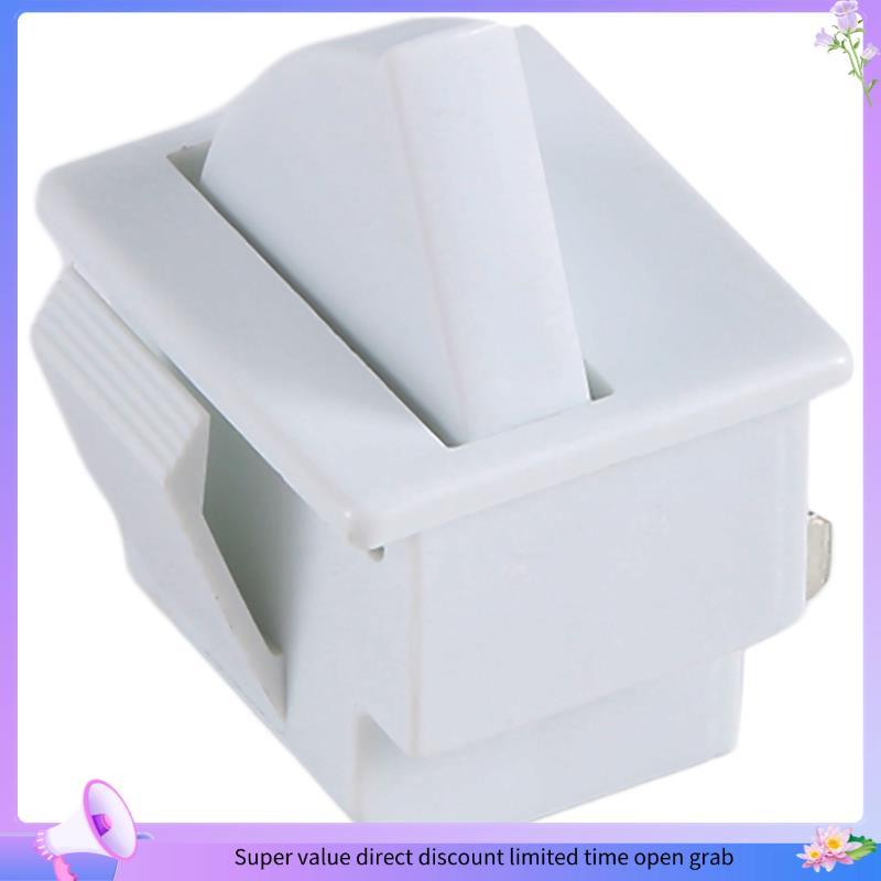 [wanjuyou7] Interruptor De Luz Da Lâmpada Porta Do Refrigerador Peça De Reposição Para Geladeira Cozinha 5A 125V