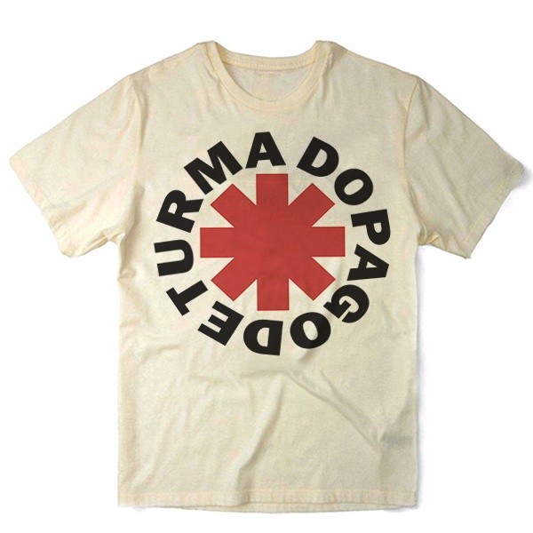 Camiseta Algodao Turma do Pagode Samba Musica Grupo Banda Churrasco Zeca Red Hot Chili Peppers Engraçada