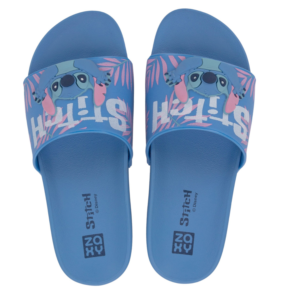 Chinelo Feminino Zaxy Stitch Disney Slide 3D BN871