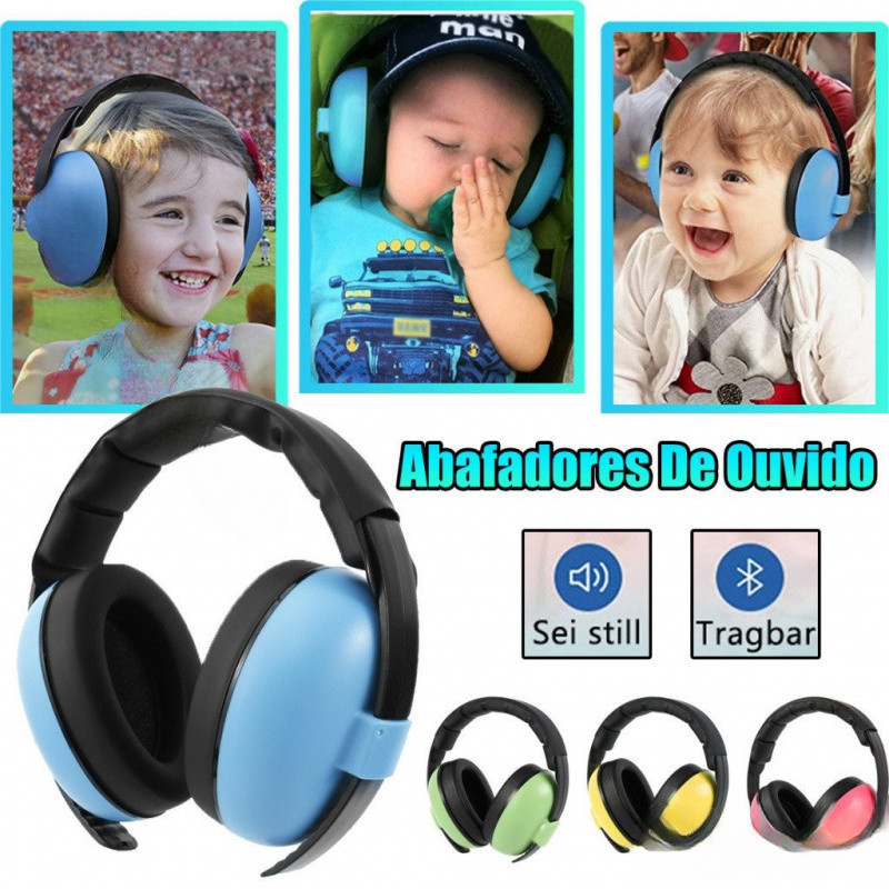 Protetores Auriculares com Cancelamento de Ruído para Crianças com Alça Ajustável SHOPSKC7160