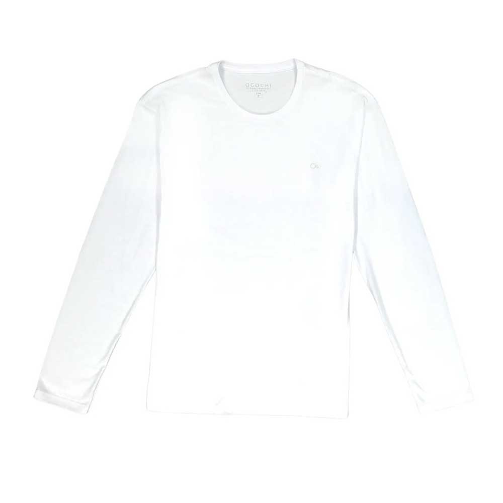 Camiseta Manga Longa Infantil Ogochi Branco