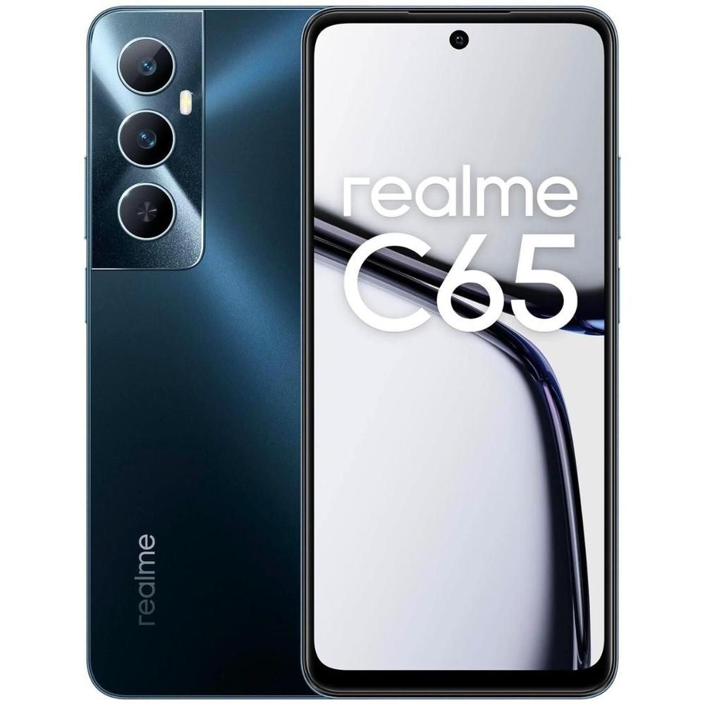 Celular Realme C65 NFC256 GB 128GB 12GB Ram câm 50MP Tela 6.74 Resistente a água IPX54 Global Dual Sim lançamento 2024