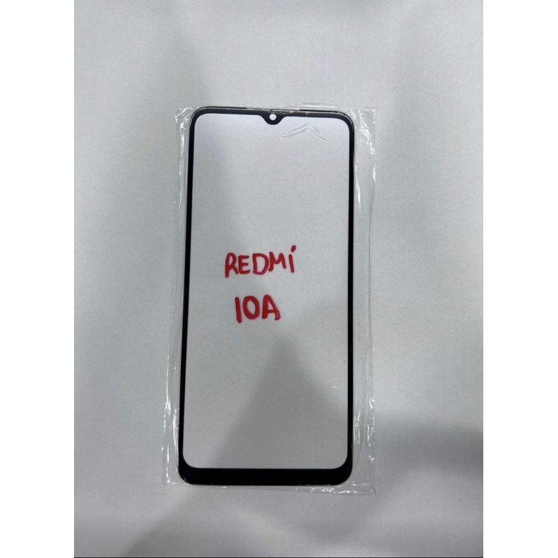 Tela Vidro Frontal com OCA Xiaomi Redmi 10A (recuperar vidro da frente quebrado