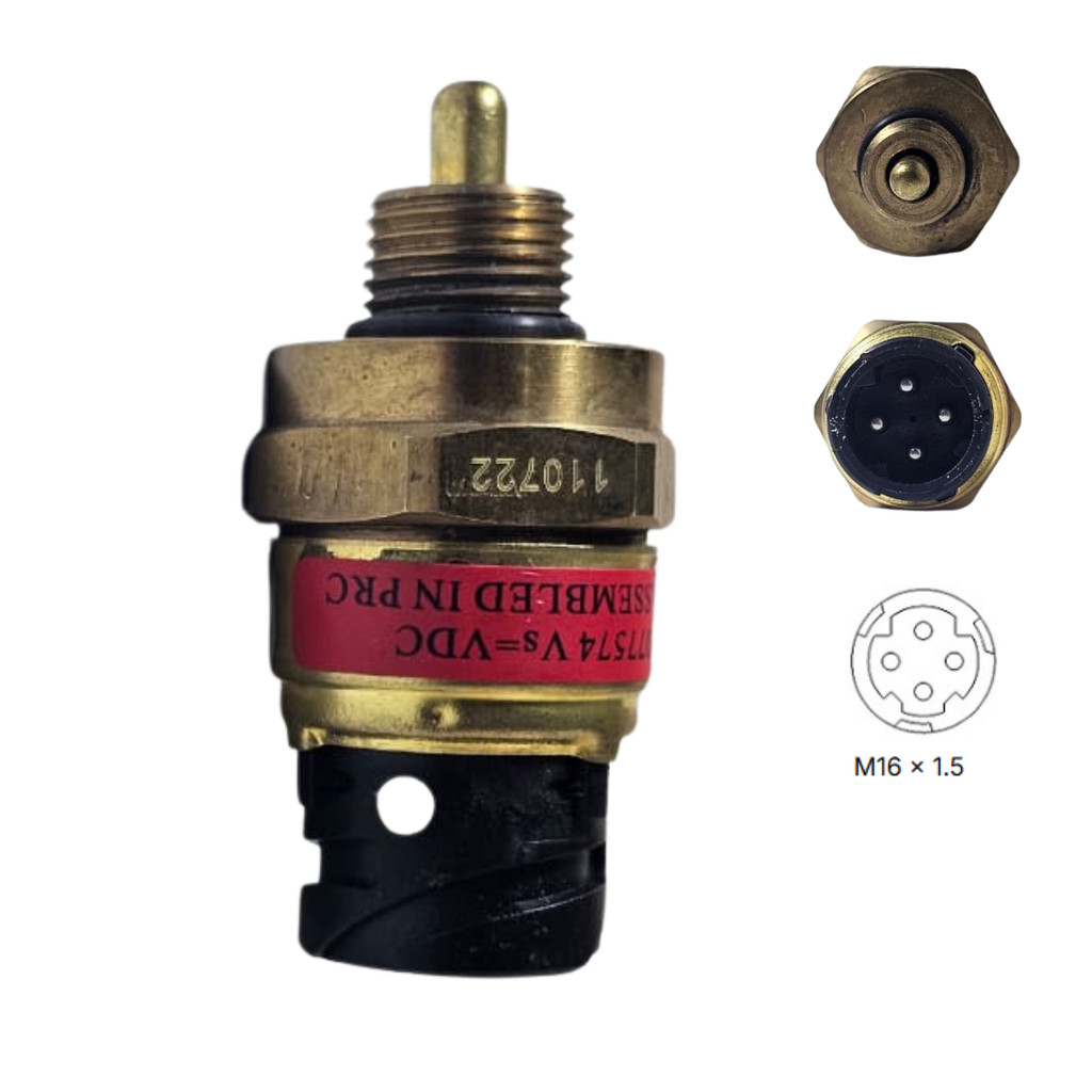 SENSOR (BULBO) PRESSÃO/TEMPERATURA DE ÓLEO VOLVO FH/FM12