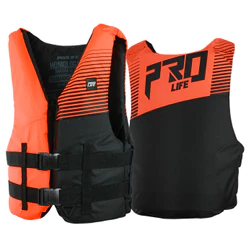 Colete Salva Vidas N1 Prolife Original Homologado Marinha do Brasil Nylon Pesca Lancha Barco