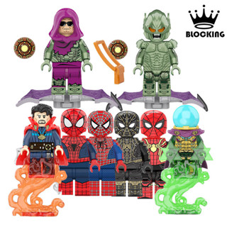 Homem-Aranha Mysterio Green Goblin Blocos Brinquedos Super-heróis Crianças Figura 7NQE em Oferta na Shopee