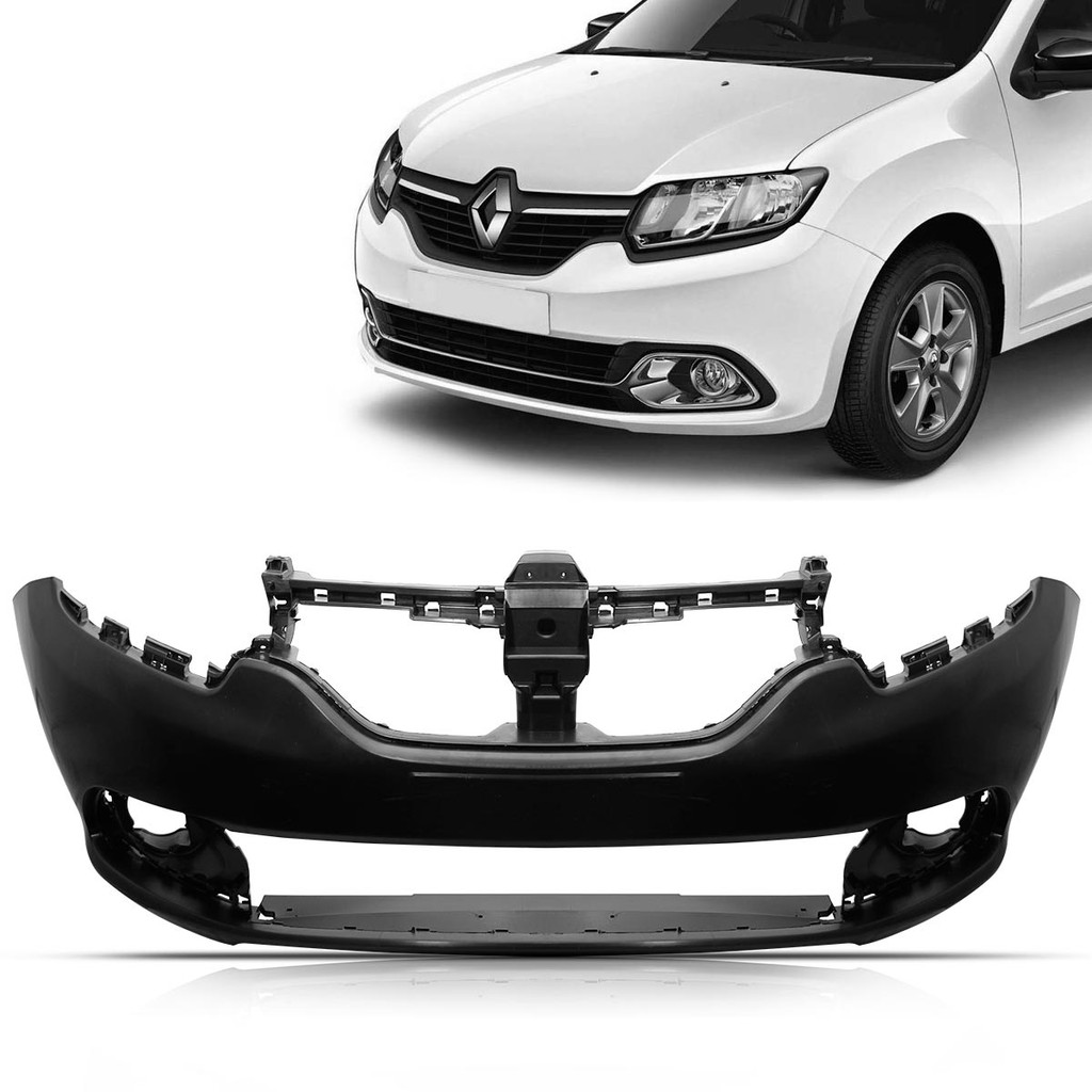 Parachoque Dianteiro Sandero Logan 2014 2015 2016 2017 2018 em Oferta na Shopee