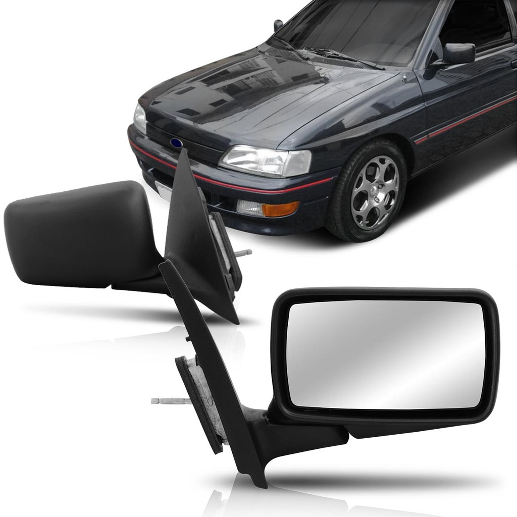 Par Retrovisor Escort 93 94 95 96 Controle Interno em Oferta na Shopee