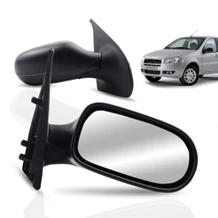 Retrovisor Palio 2008 2009 2010 2011 2 Portas Fixo