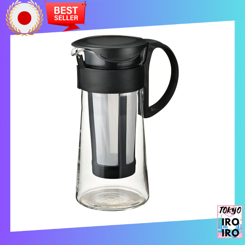 HARIO Água Fria Cafeteira Mini Preta Pitcher de Café Cold Brew Feito no Japão MCPN-7-B Produtos japoneses