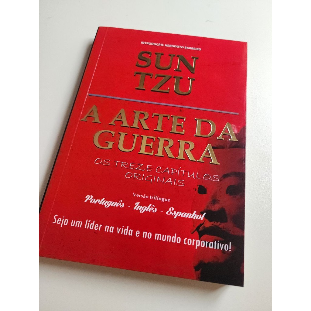 A Arte da Guerra Portugues Ingles Espanhol	Sun Tzu	Pé da Letra	1 ED	NOVO