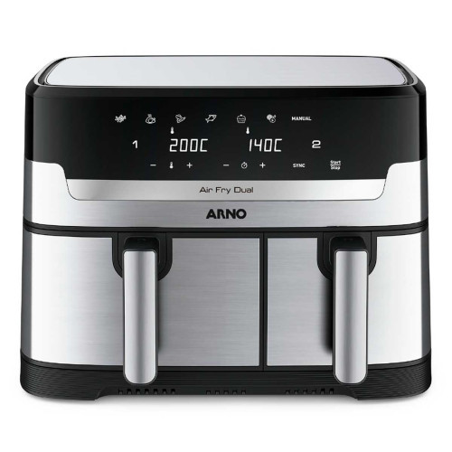 Fritadeira Elétrica Air Fryer Arno Dual 8,3L AFD2 em Oferta na Shopee