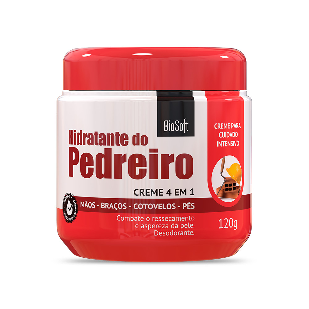 Creme Hidratante do Pedreiro 4 em 1 Bio Soft