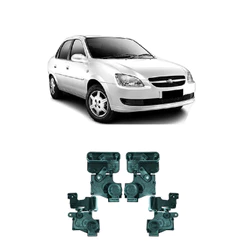 Kit Trava Elétrica Chevrolet Corsa e Corsa Classic 4 Portas Tragial