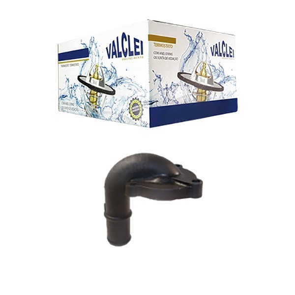 Flange Da Válvula Termostática Courier 2002 A 2007 / Ecosport 2003 A 2007 / Fiesta 2002 A 2006 / Focus 2003 A 2007
