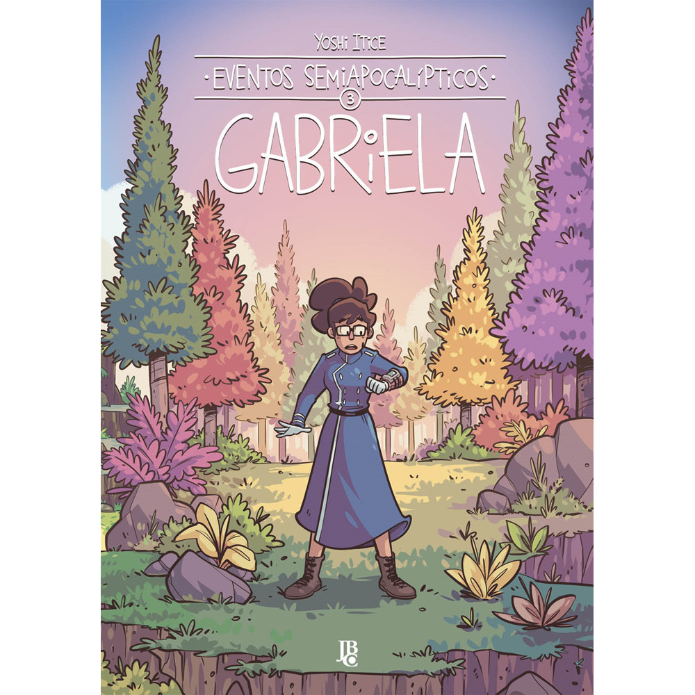 Capa do livro Mangá - Eventos Semiapocalipticos - Gabriela - Vol. 03 - por Yoshi Itice - Editora JBC