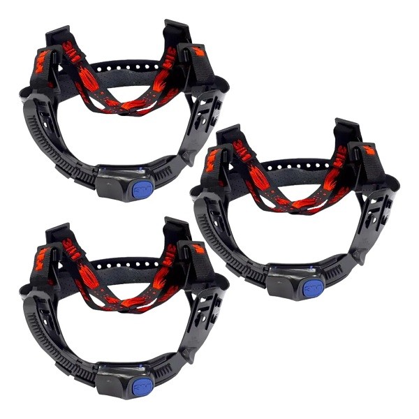 Kit 3 Carneira Suspensão para Capacete 3M H-700 Simples
