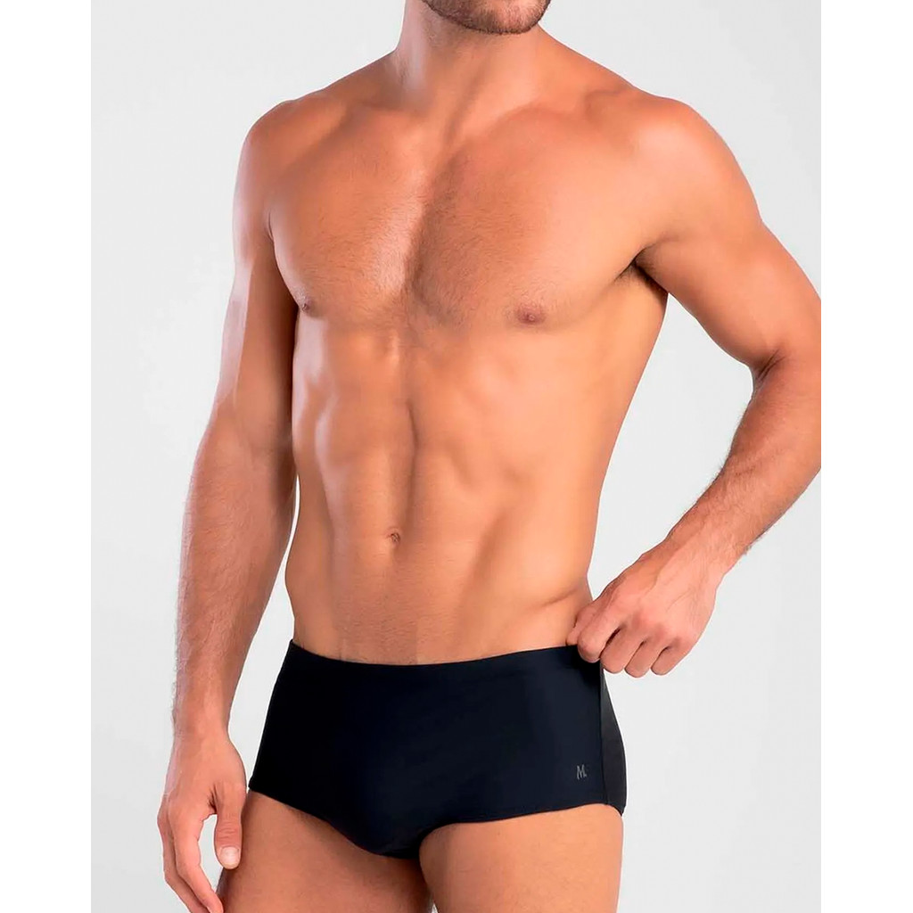 Sunga Sungão Slip Adulto Masculina Verão UV+50 Lisa Praia Mash Original