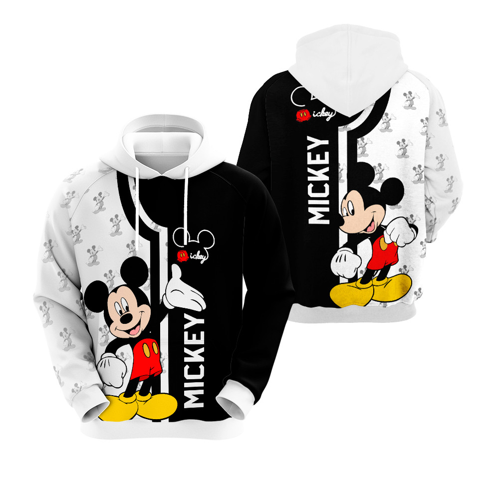 Moletom Mickey Mouse Full Sublimado Personalização Total  E Capuz em Oferta na Shopee