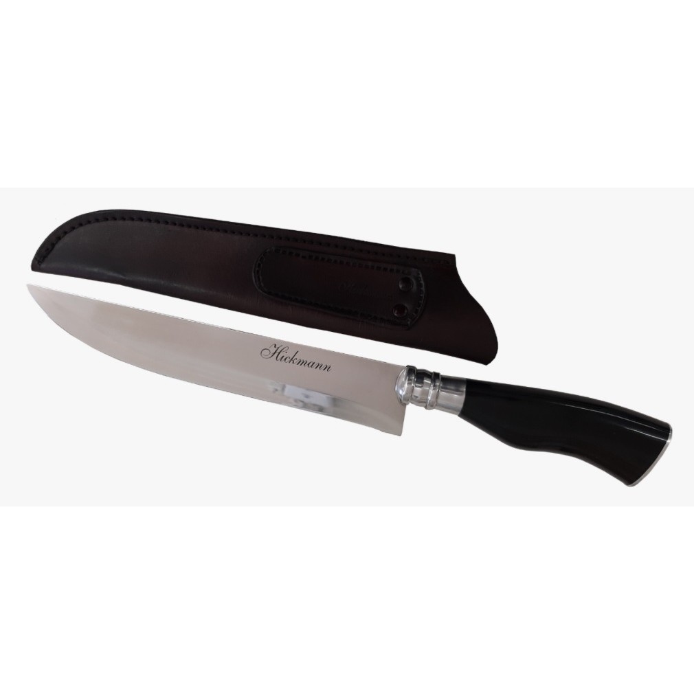 FACA INOX HICKMANN AL 9 Cabo Chifre Preto Sintético 385 mm