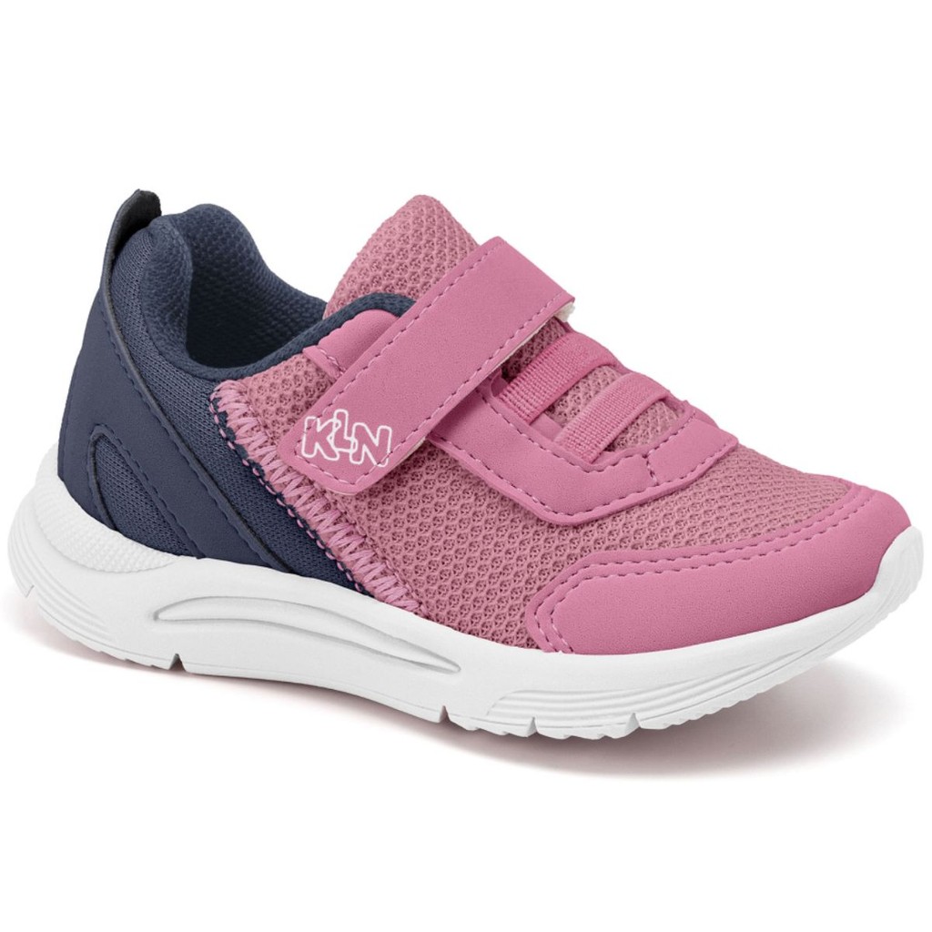Tênis Infantil Menina Klin New Sport Escolar Calce Fácil em Oferta na Shopee