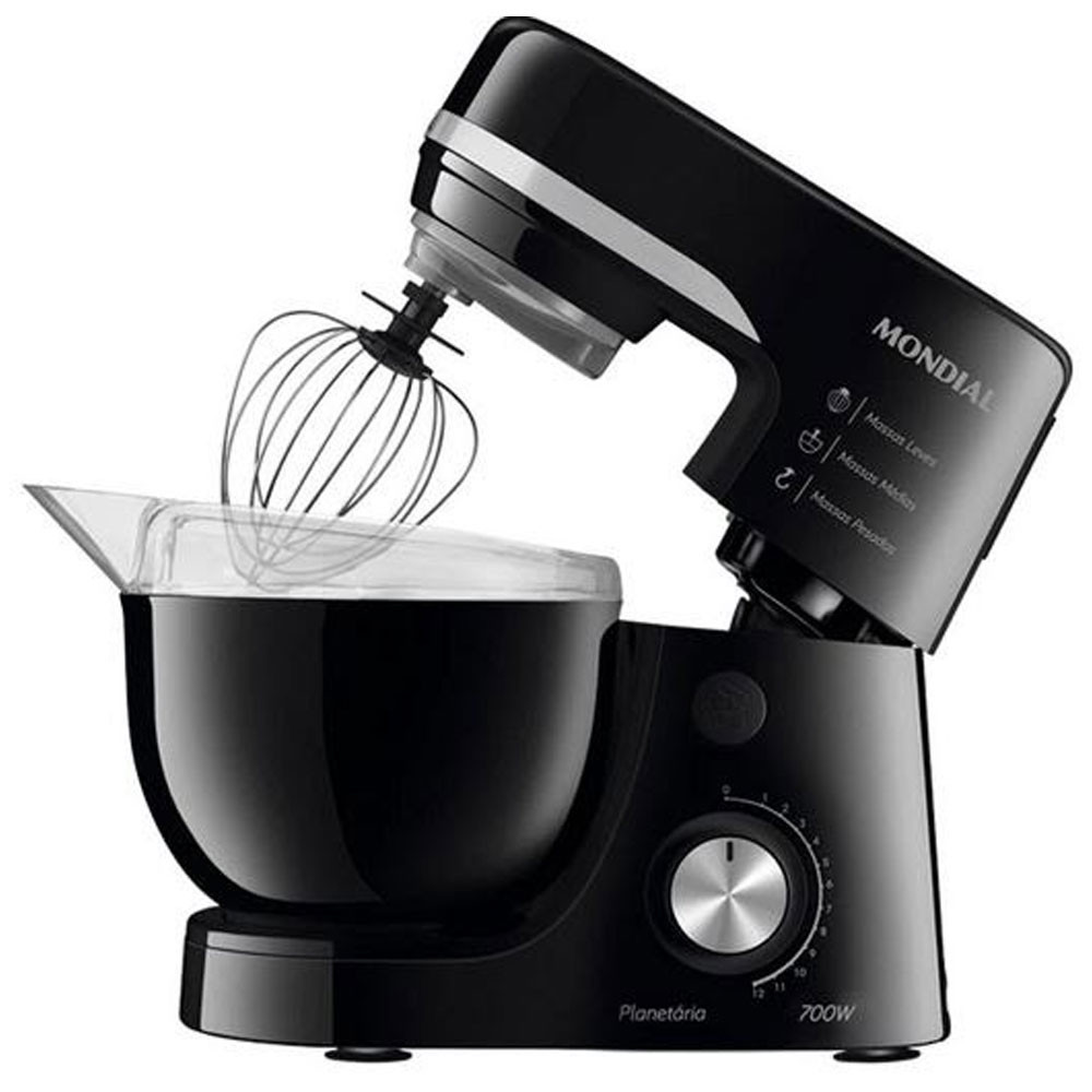 Batedeira Planetária Mondial 12 Velocidades 700W BP-03 em Oferta na Shopee