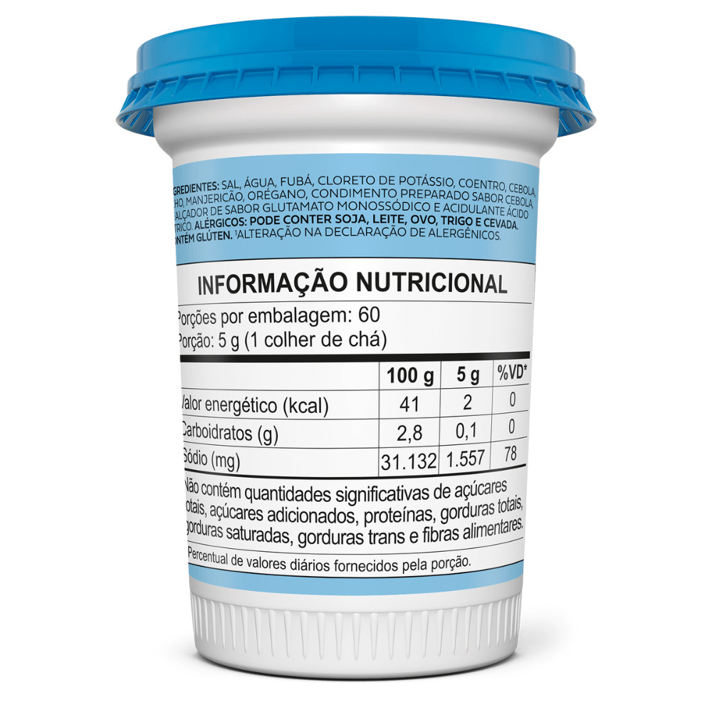 Detalhes do Tempero completo SABOR A MI® Sem Pimenta 300G